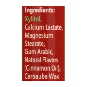 Spry Xylitol Gems - Cinnamon - Case Of 6 - 45 Count