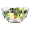 Swirl Acrylic Serving Bowls, Unbreakable Large Plastic Bowls, Soup Bowls, Salad Bowls, Cereal Bowl for Snacks, BPA Free