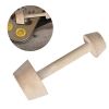 1pc Kitchen Gadgets Wood Egg Tart Pusher Double Side Tart Tamper Pastry Pusher Wooden Egg Tart Mold For Eggtart Mold Baking Cake Kitchen Tools