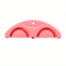 Pack Of 2 Dumplings Mold; Dumplings Quick Maker; Creatively Presses Dumplings; Skin Molds (color: Pink)