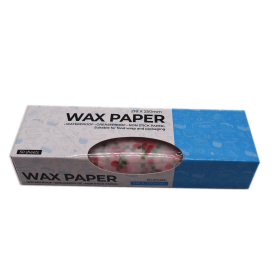 Twlead Wax Paper Sheets Greaseproof Waterproof Wrapping Tissue Food Picnic Paper For Food Basket Liner(Shipment From FBA) (color: Strawberry Pattern)